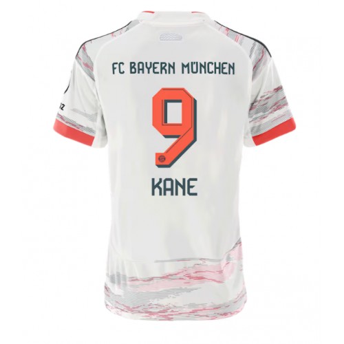Maglia Calcio Bayern Munich Harry Kane #9 Seconda Divisa Donna 2025-26 Manica Corta